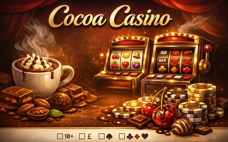 Cocoa Casino login page hero banner